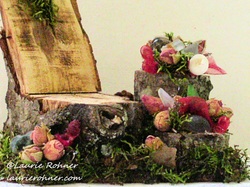 Woodland Rose Fairy Chair
