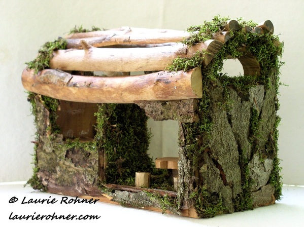 Woodland Moss Fairy House