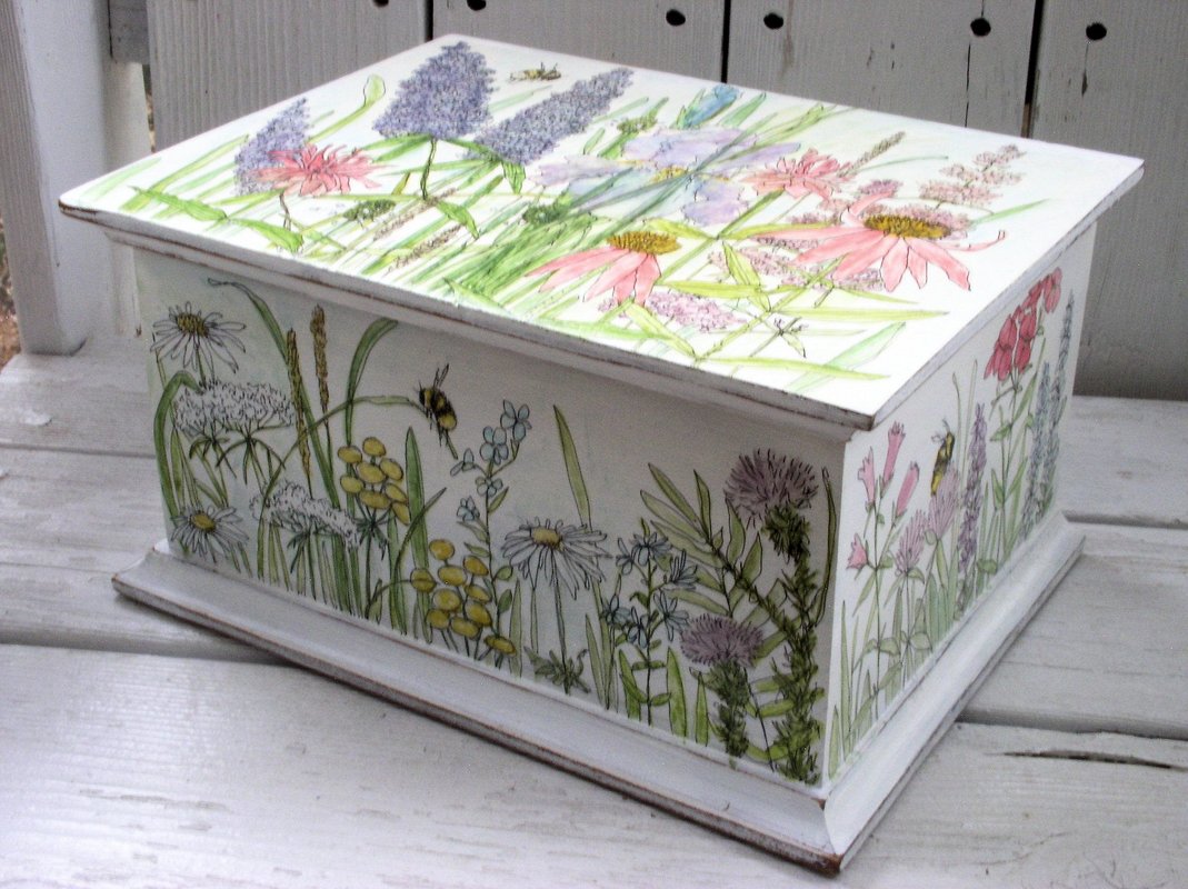 Painted Furniture Painted Box